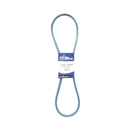 A & I Products Aramid Blue V-Belt (5/8" X 54" ) 23" x3.5" x0.7" A-B51K